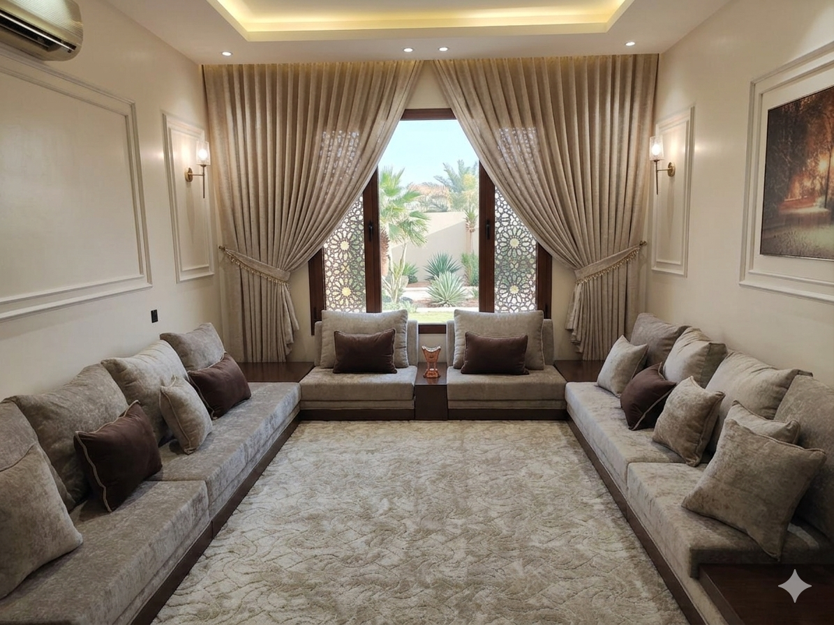 كنب وستائر gemini generated image n4ovogn4ovogn4ov